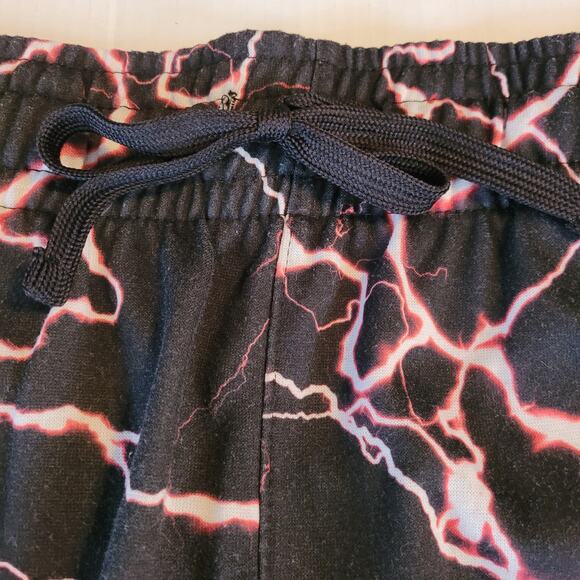 NBA Houston Rockets Youth White Lightening Lounge Sweatpants Size Large - Picture 7 of 12